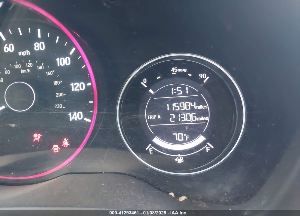 2017 HONDA HR-V EX-L VIN: 3CZRU6H79HM717757