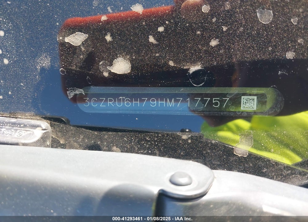 2017 HONDA HR-V EX-L VIN: 3CZRU6H79HM717757