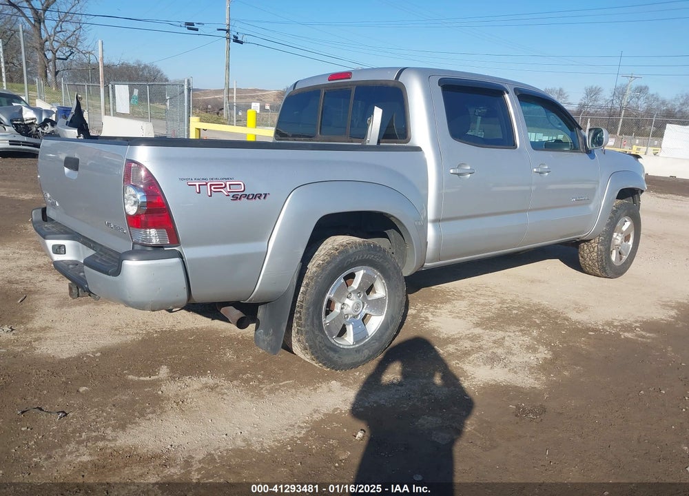 2010 TOYOTA TACOMA DOUBLE CAB VIN: 5TELU4EN6AZ720014