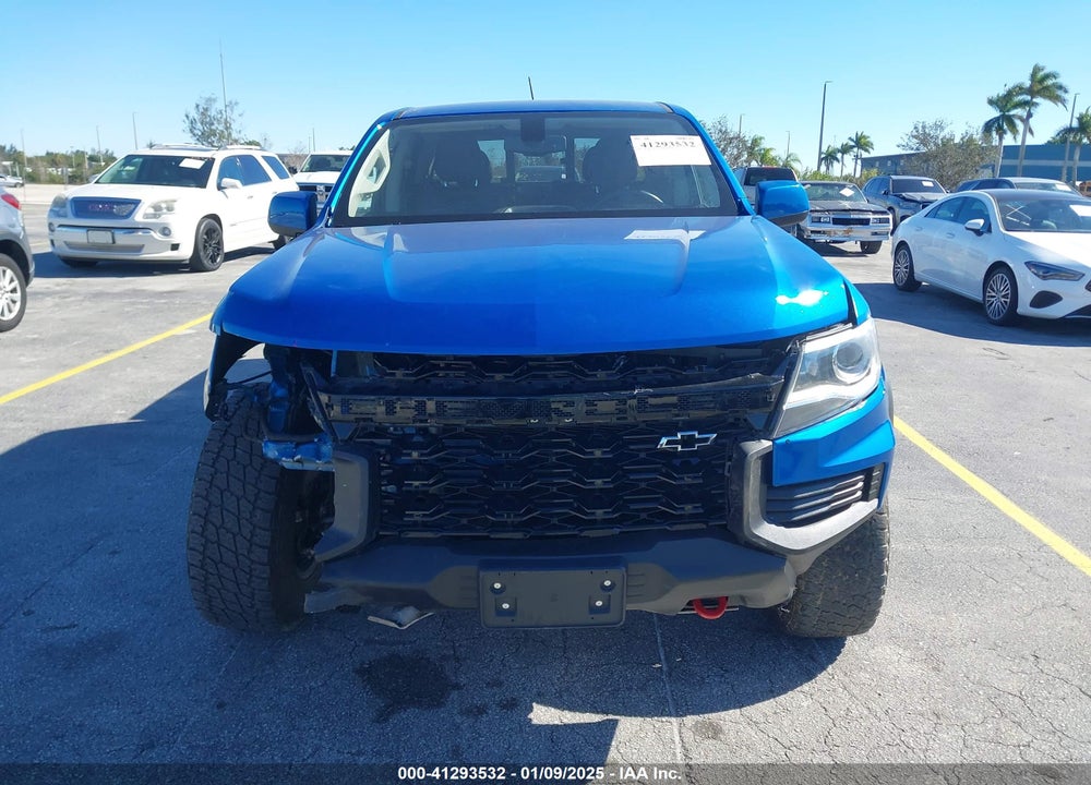 2022 CHEVROLET COLORADO 4WD SHORT BOX ZR2 VIN: 1GCGTEEN0N1135925