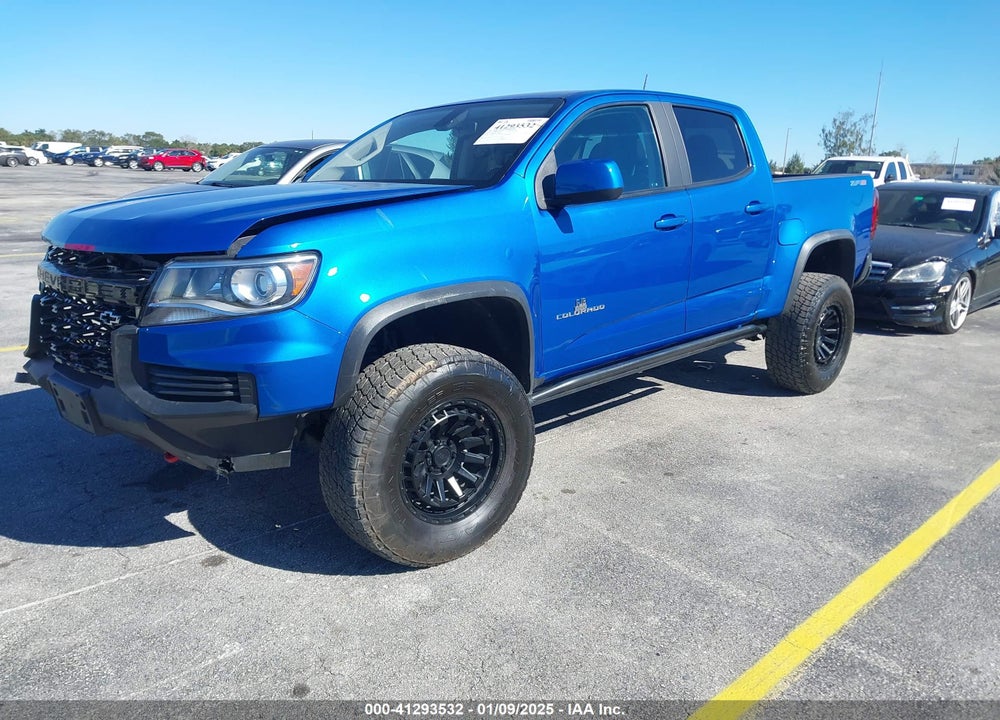 2022 CHEVROLET COLORADO 4WD SHORT BOX ZR2 VIN: 1GCGTEEN0N1135925