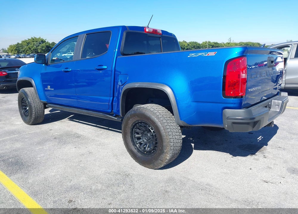 2022 CHEVROLET COLORADO 4WD SHORT BOX ZR2 VIN: 1GCGTEEN0N1135925