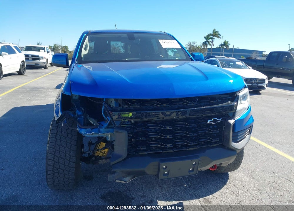 2022 CHEVROLET COLORADO 4WD SHORT BOX ZR2 VIN: 1GCGTEEN0N1135925