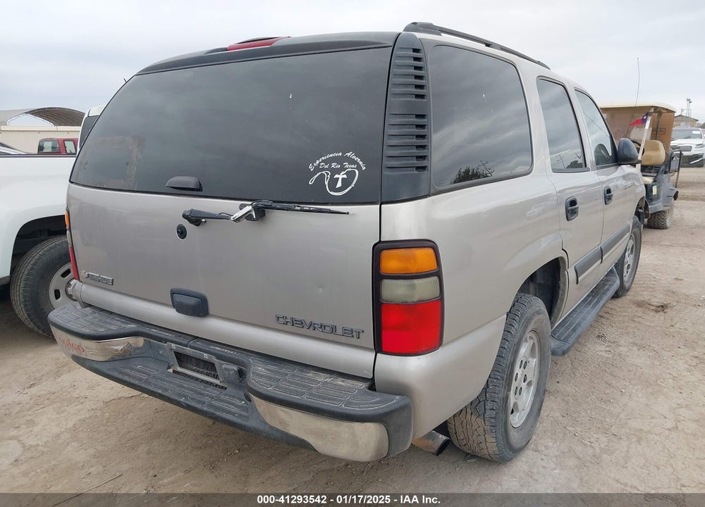 2005 CHEVROLET TAHOE LS VIN: 1GNEC13V85R252339