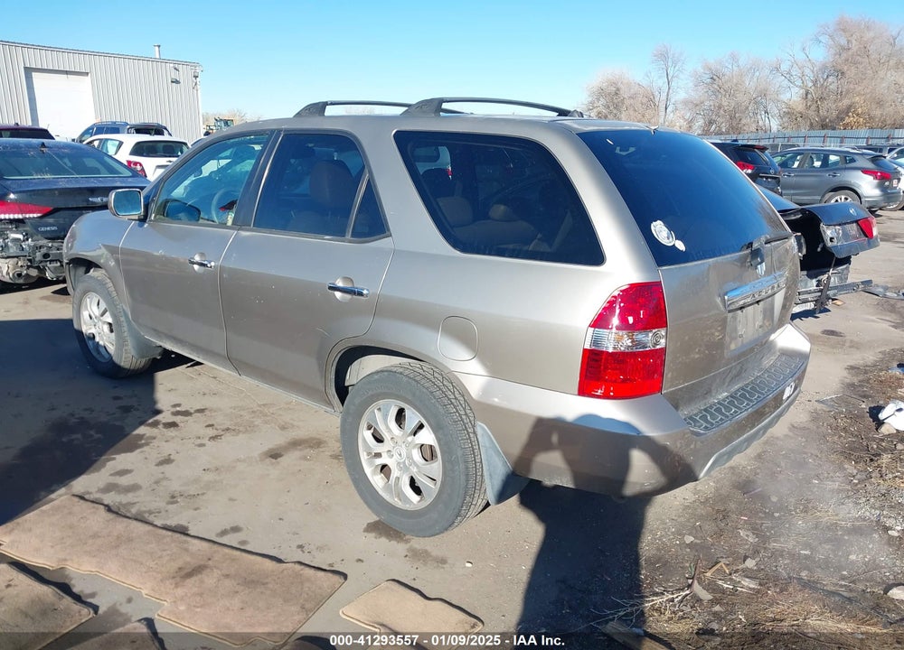 2003 ACURA MDX VIN: 2HNYD186X3H534607