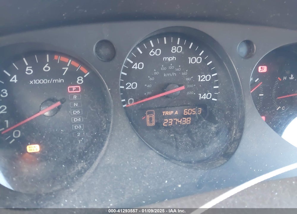 2003 ACURA MDX VIN: 2HNYD186X3H534607