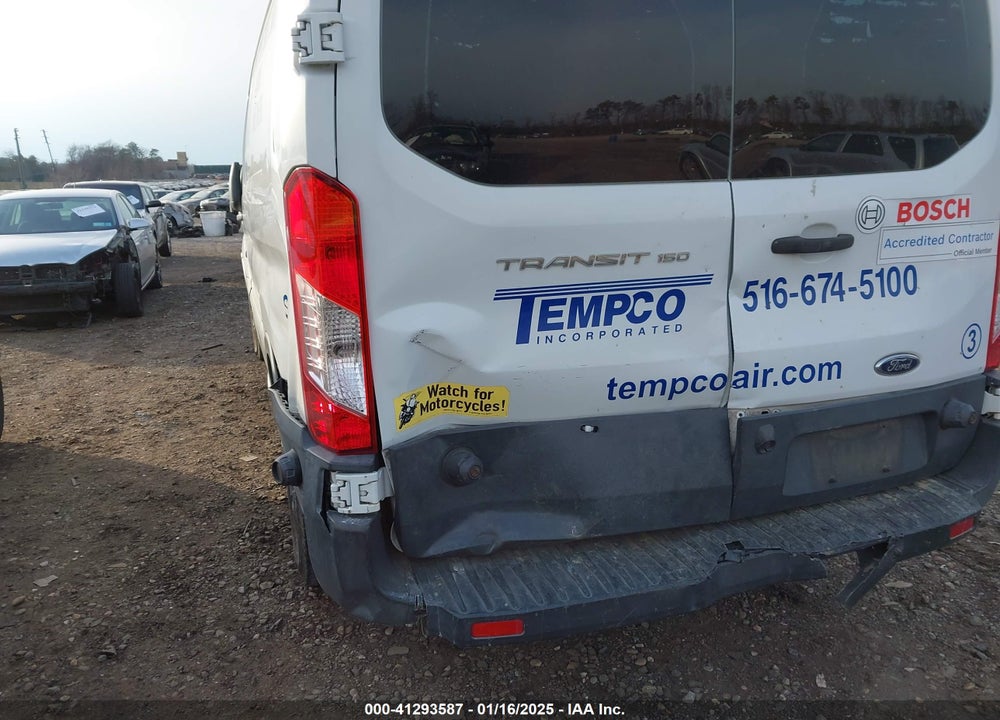 2016 FORD TRANSIT-150 VIN: 1FTYE9ZM8GKB22179