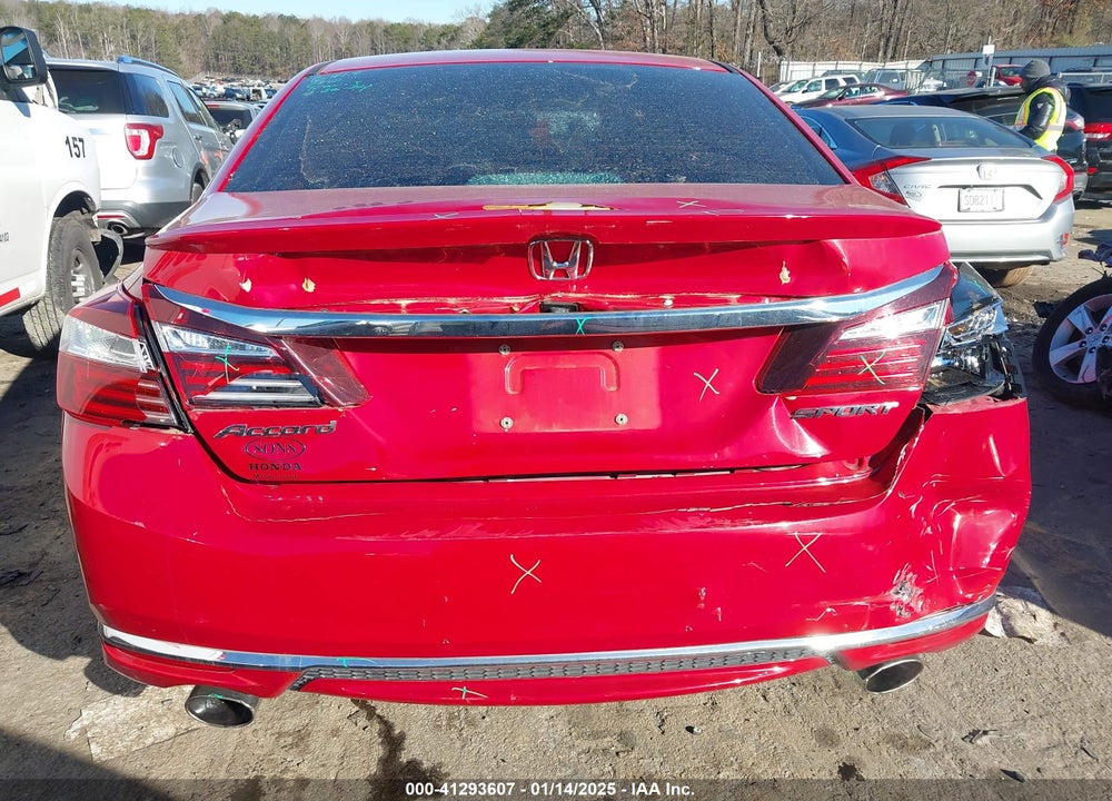 2016 HONDA ACCORD VIN: 1HGCR2F51GA199681