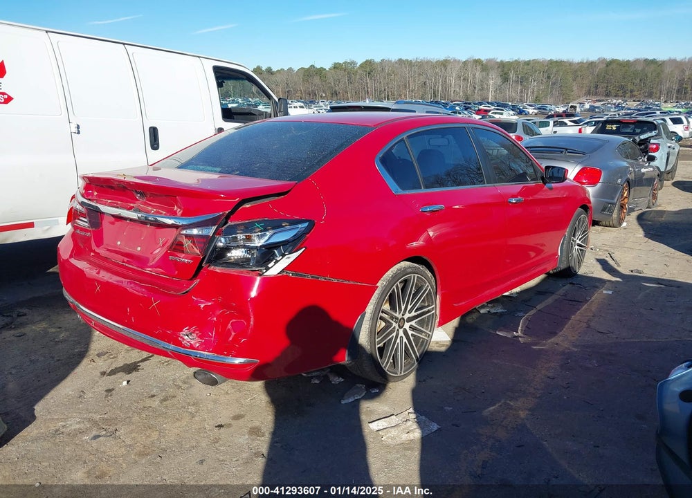 2016 HONDA ACCORD VIN: 1HGCR2F51GA199681