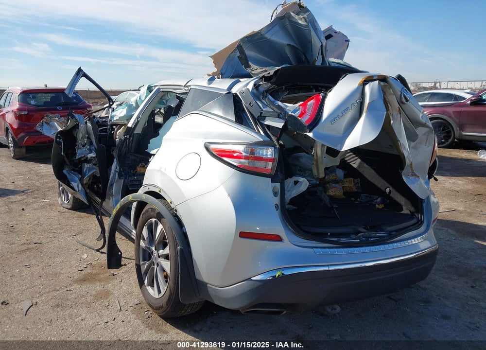 2017 NISSAN MURANO VIN: 5N1AZ2MG5HN186254