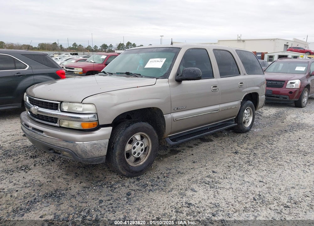 2002 CHEVROLET TAHOE LT VIN: 1GNEK13Z02J181508