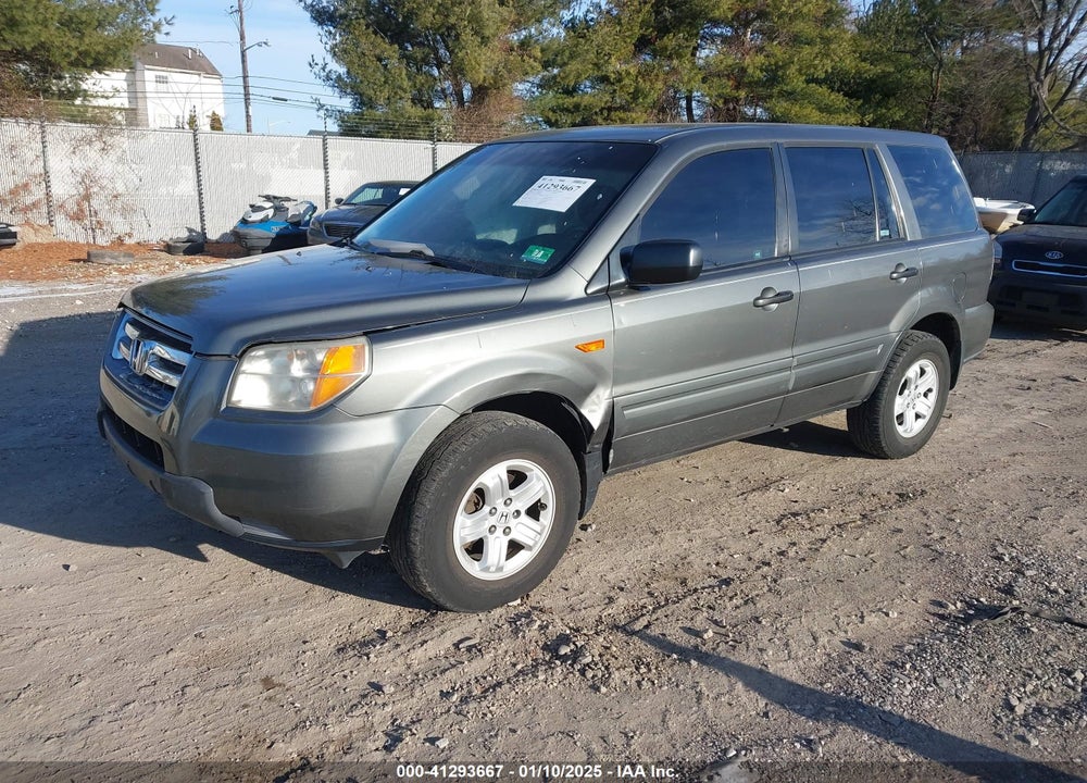 2007 HONDA PILOT VIN: 2HKYF18197H504905