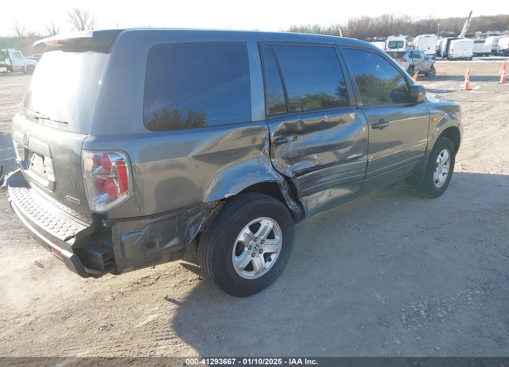 2007 HONDA PILOT VIN: 2HKYF18197H504905