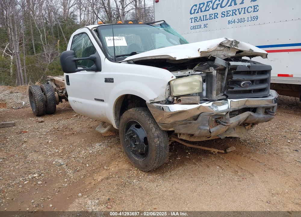 2003 FORD F-550 XL/XLT VIN: 1FDAF57F93EA10653