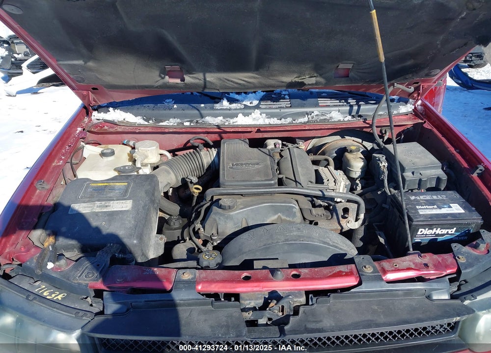 2003 CHEVROLET TRAILBLAZER LTZ VIN: 1GNDT13S032117654
