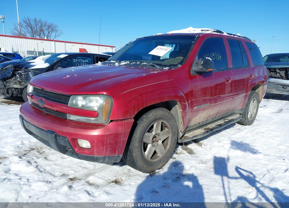 2003 CHEVROLET TRAILBLAZER LTZ VIN: 1GNDT13S032117654