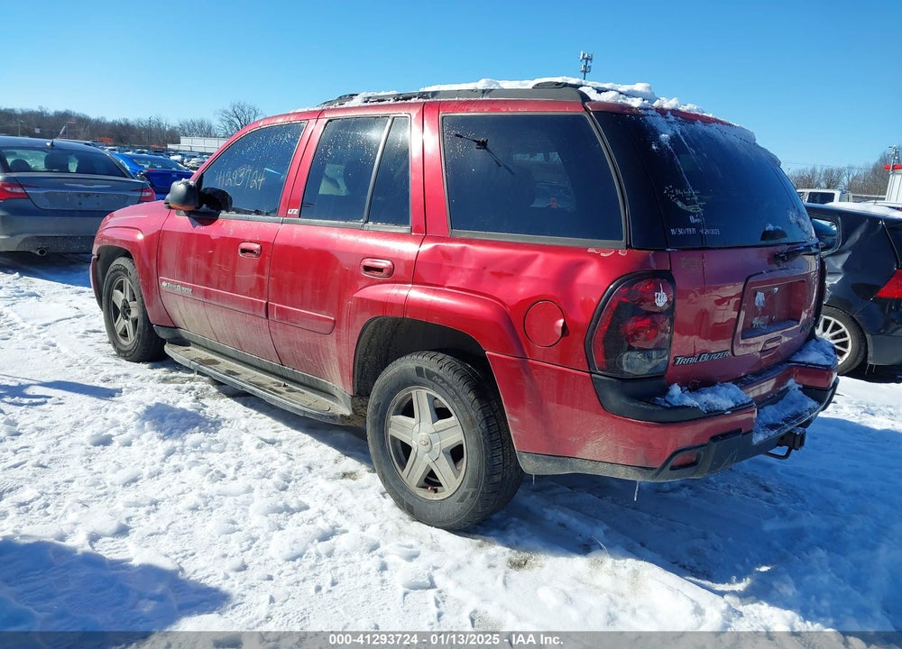 2003 CHEVROLET TRAILBLAZER LTZ VIN: 1GNDT13S032117654