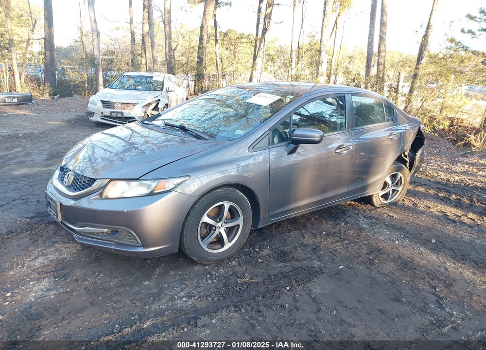 2015 HONDA CIVIC SE VIN: 2HGFB2F77FH543940