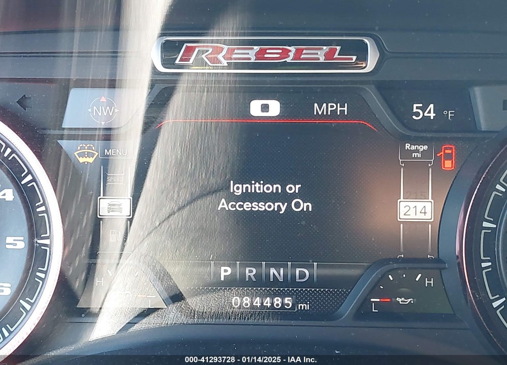2019 RAM 1500 REBEL 4X4 5'7 BOX VIN: 1C6SRFLT2KN900693