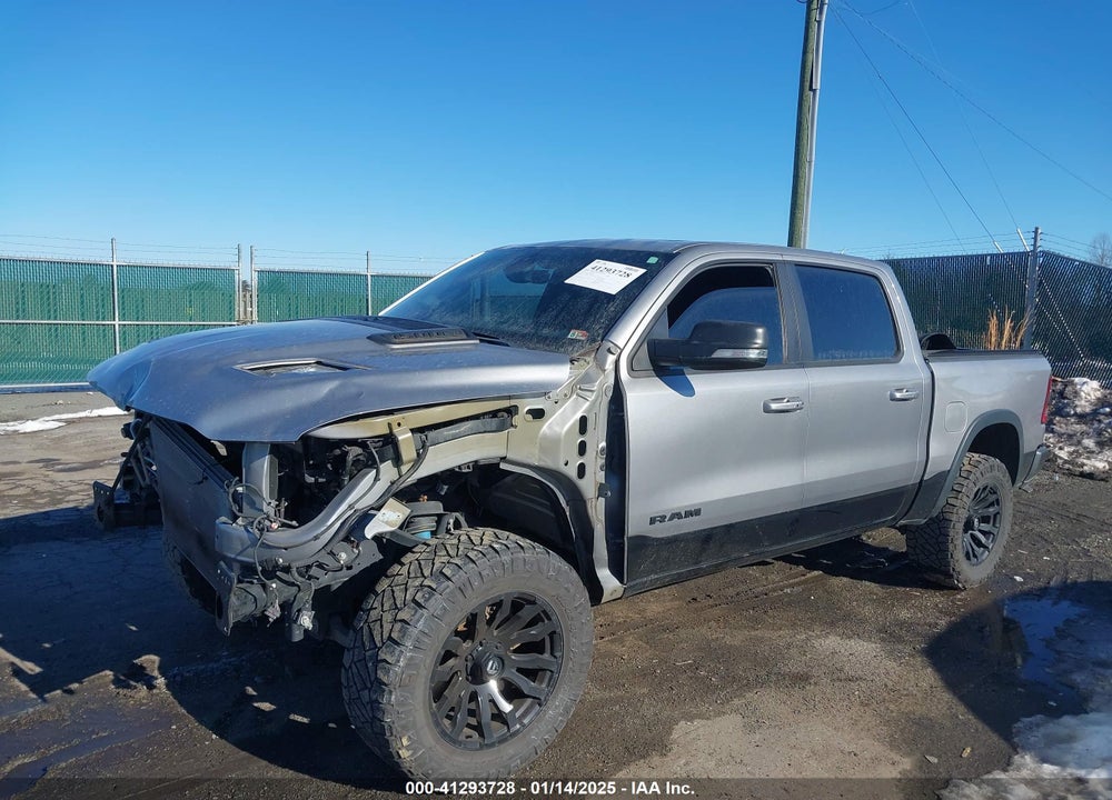 2019 RAM 1500 REBEL 4X4 5'7 BOX VIN: 1C6SRFLT2KN900693