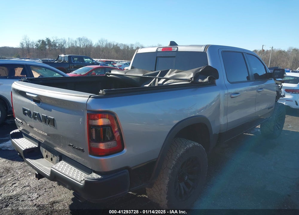 2019 RAM 1500 REBEL 4X4 5'7 BOX VIN: 1C6SRFLT2KN900693