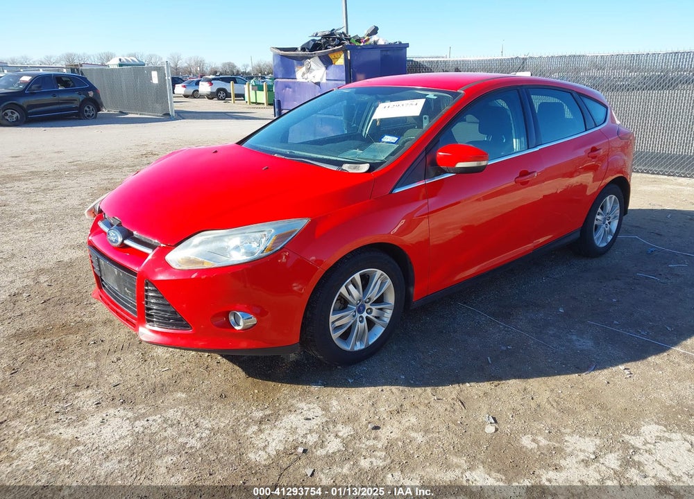 2012 FORD FOCUS VIN: 1FAHP3M26CL250279