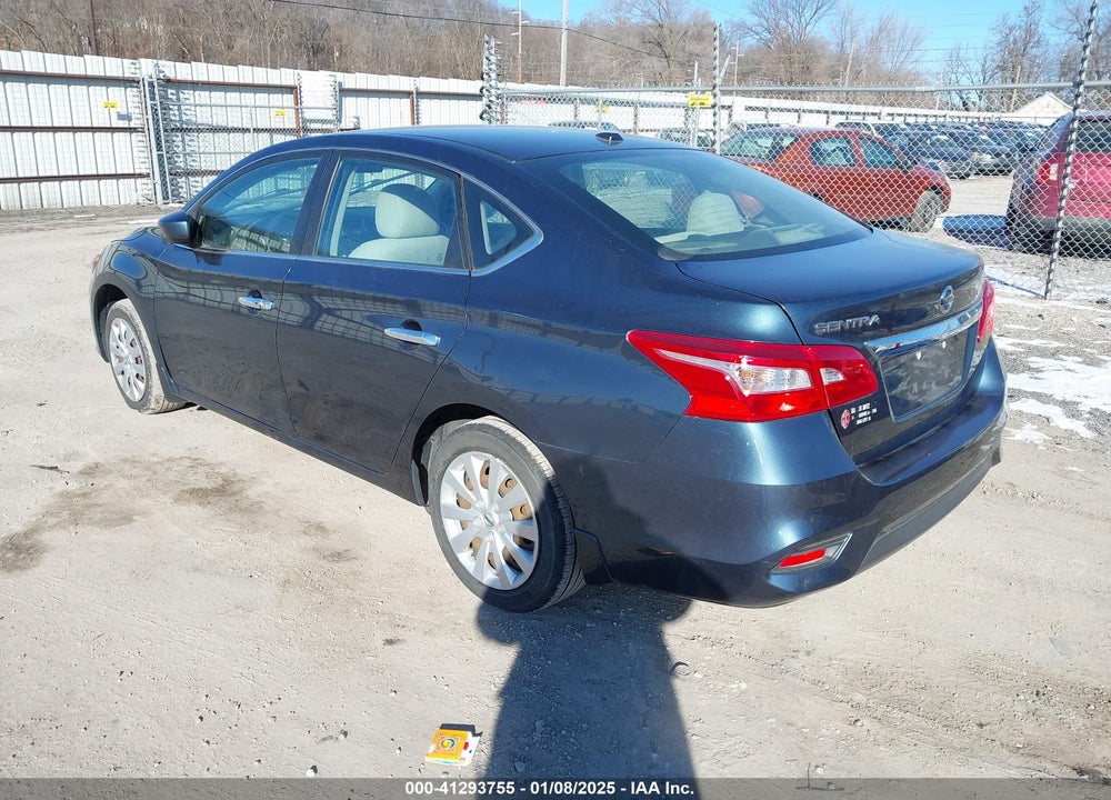 2016 NISSAN SENTRA SV VIN: 3N1AB7AP7GY251572