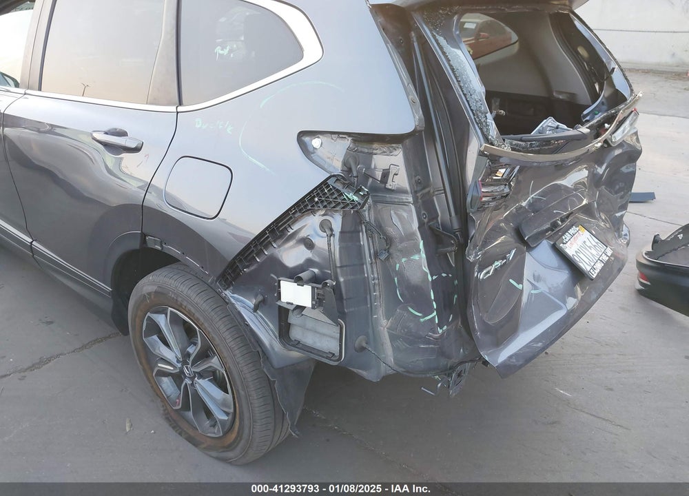 2022 HONDA CR-V 2WD EX VIN: 2HKRW1H55NH407687