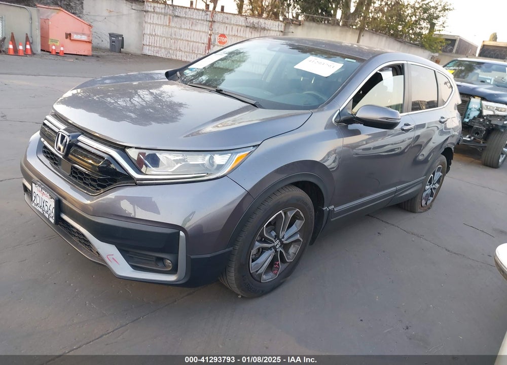2022 HONDA CR-V 2WD EX VIN: 2HKRW1H55NH407687