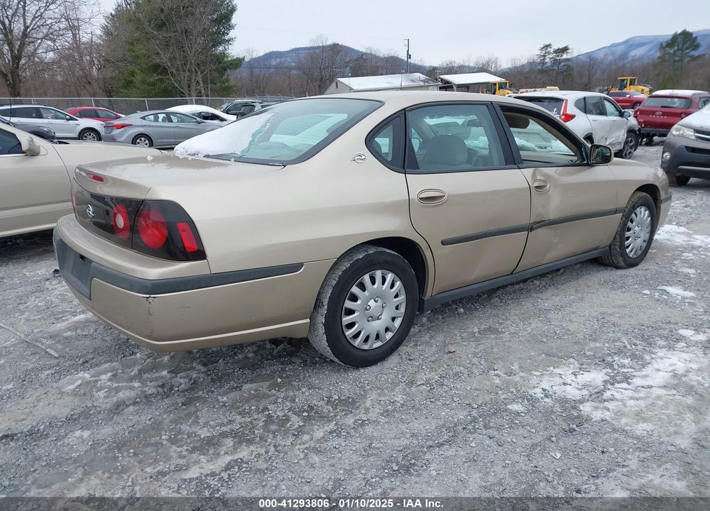 2004 CHEVROLET IMPALA VIN: 2G1WF52E149453272