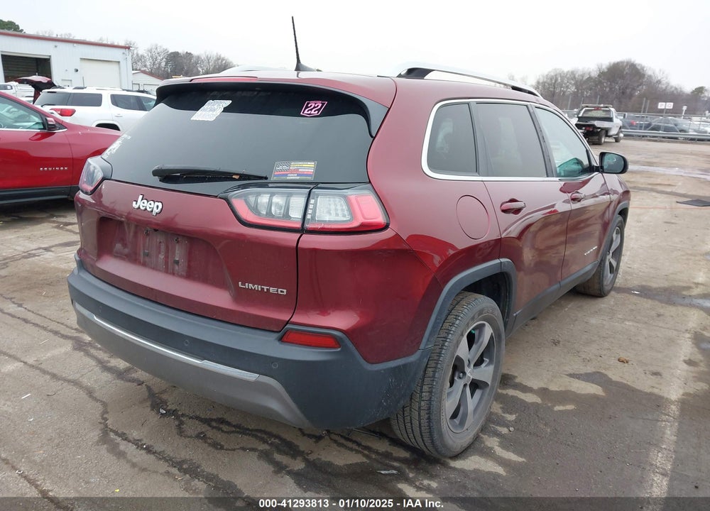 2020 JEEP CHEROKEE LIMITED FWD VIN: 1C4PJLDB0LD570909