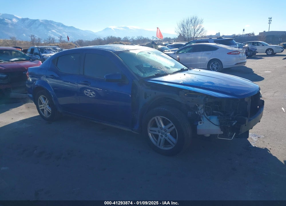 2012 DODGE AVENGER SXT VIN: 1C3CDZCBXCN148493