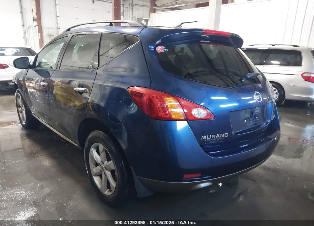 2010 NISSAN MURANO SL VIN: JN8AZ1MW0AW107566