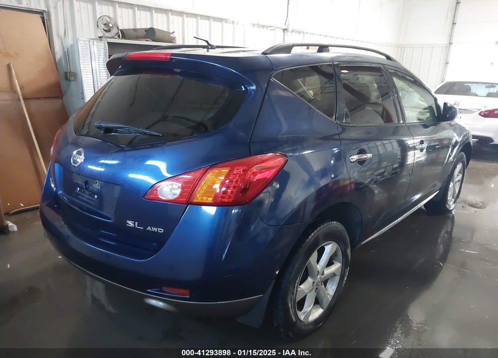 2010 NISSAN MURANO SL VIN: JN8AZ1MW0AW107566