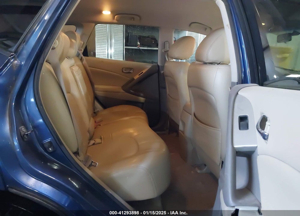2010 NISSAN MURANO SL VIN: JN8AZ1MW0AW107566