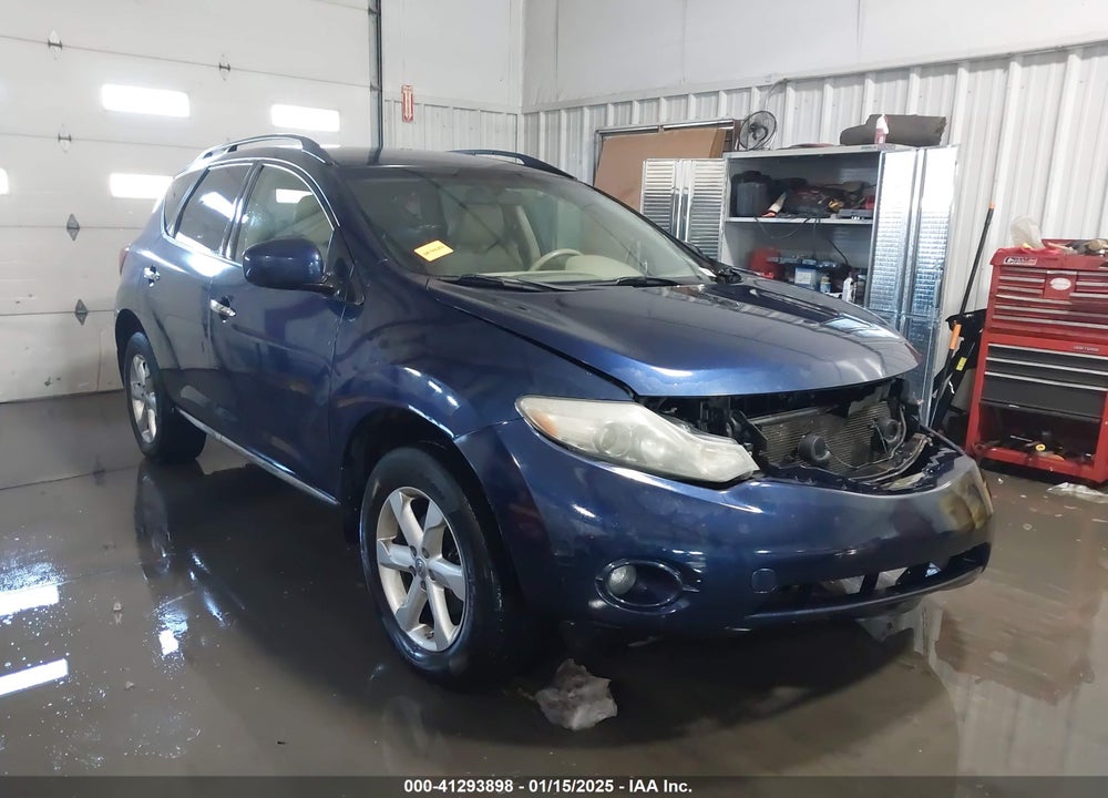 2010 NISSAN MURANO SL VIN: JN8AZ1MW0AW107566