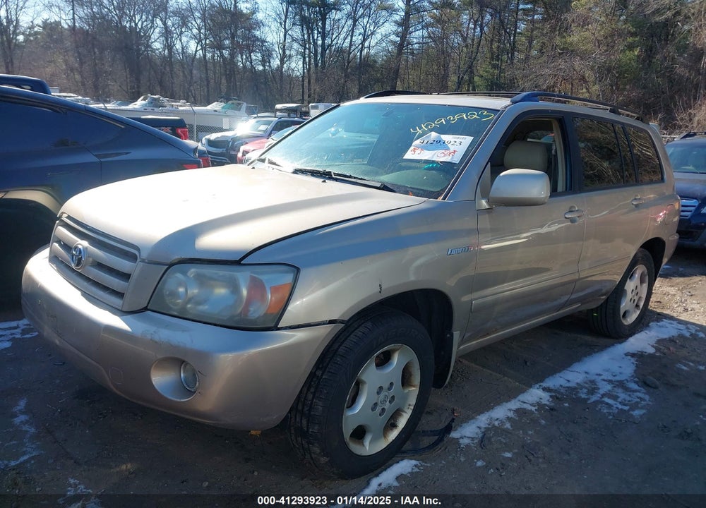 2004 TOYOTA HIGHLANDER LIMITED V6 VIN: JTEEP21A440050986