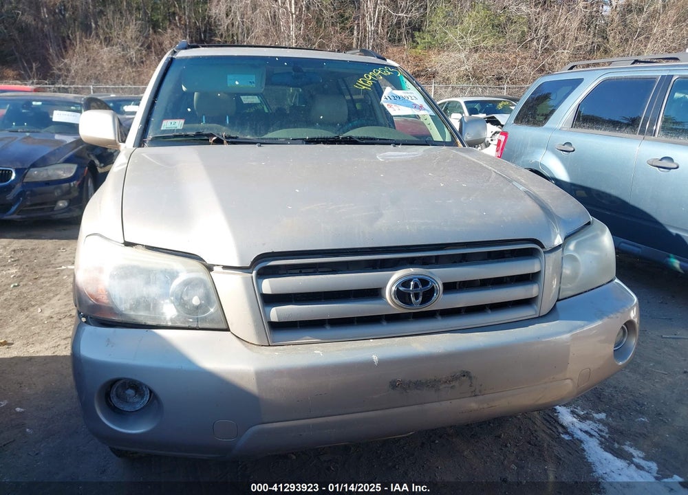 2004 TOYOTA HIGHLANDER LIMITED V6 VIN: JTEEP21A440050986
