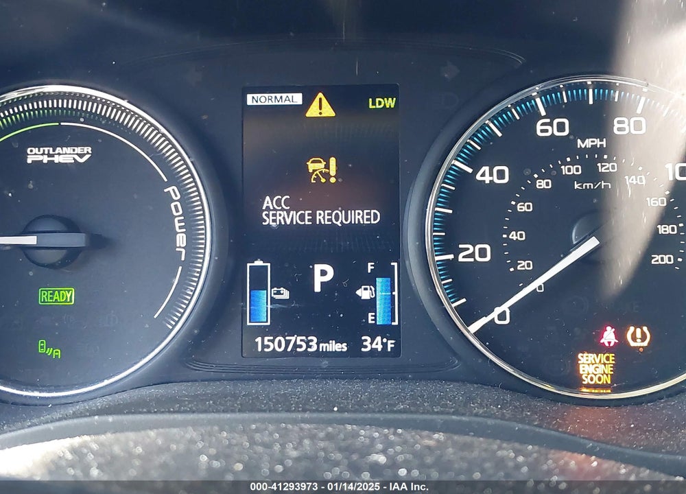 2018 MITSUBISHI OUTLANDER PHEV GT VIN: JA4J24A56JZ040509