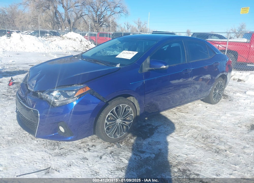 2014 TOYOTA COROLLA VIN: 5YFBURHE5EP128281
