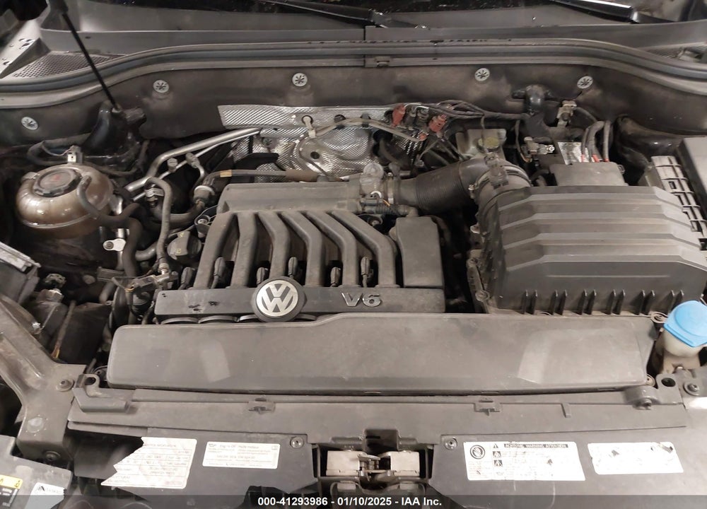 2019 VOLKSWAGEN ATLAS 3.6L V6 SE W/TECHNOLOGY R-LINE VIN: 1V2XR2CA0KC565336
