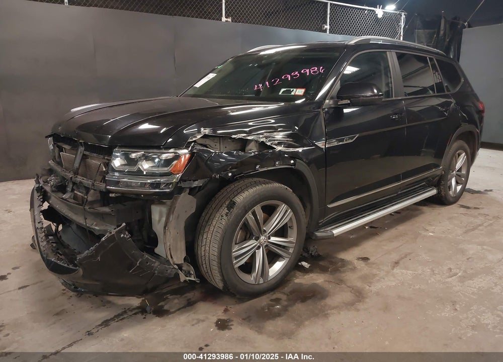 2019 VOLKSWAGEN ATLAS 3.6L V6 SE W/TECHNOLOGY R-LINE VIN: 1V2XR2CA0KC565336