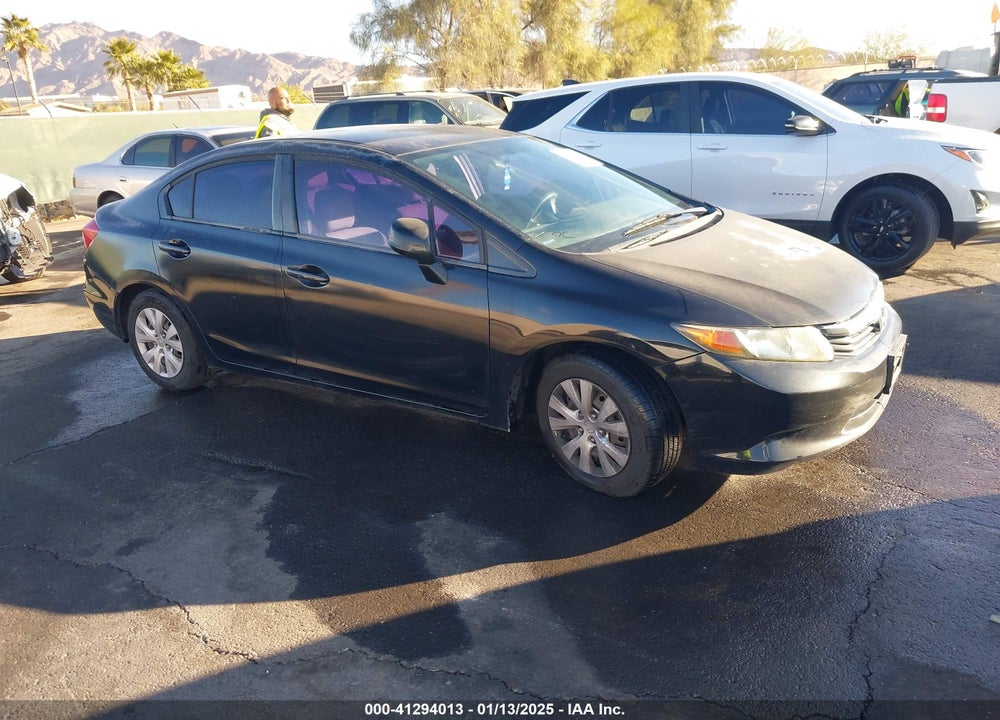 2012 HONDA CIVIC SDN LX VIN: 2HGFB2F53CH520360