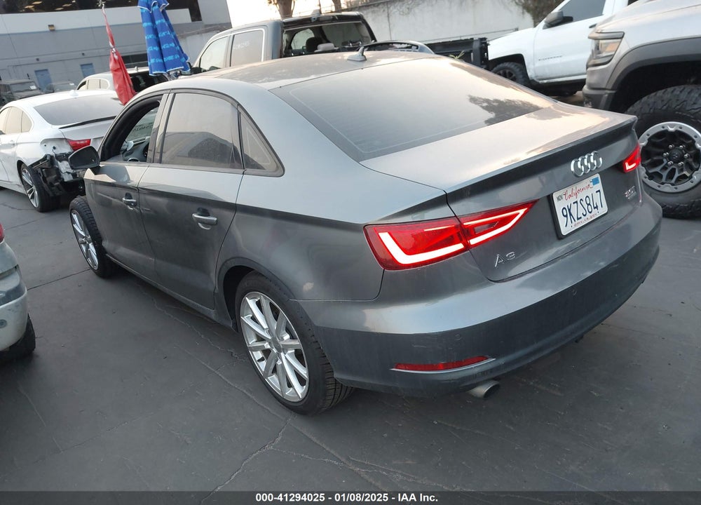 2016 AUDI A3 2.0T PREMIUM VIN: WAUB8GFF6G1098328