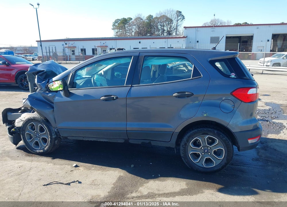 2018 FORD ECOSPORT S VIN: MAJ3P1RE3JC236323