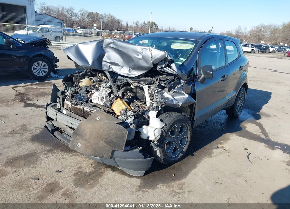 2018 FORD ECOSPORT S VIN: MAJ3P1RE3JC236323