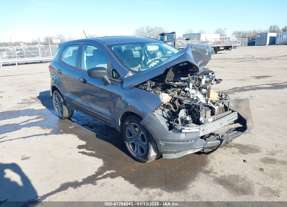 2018 FORD ECOSPORT S VIN: MAJ3P1RE3JC236323