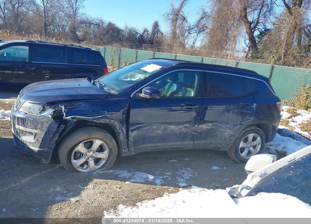 2018 JEEP COMPASS LATITUDE 4X4 VIN: 3C4NJDBB2JT433994