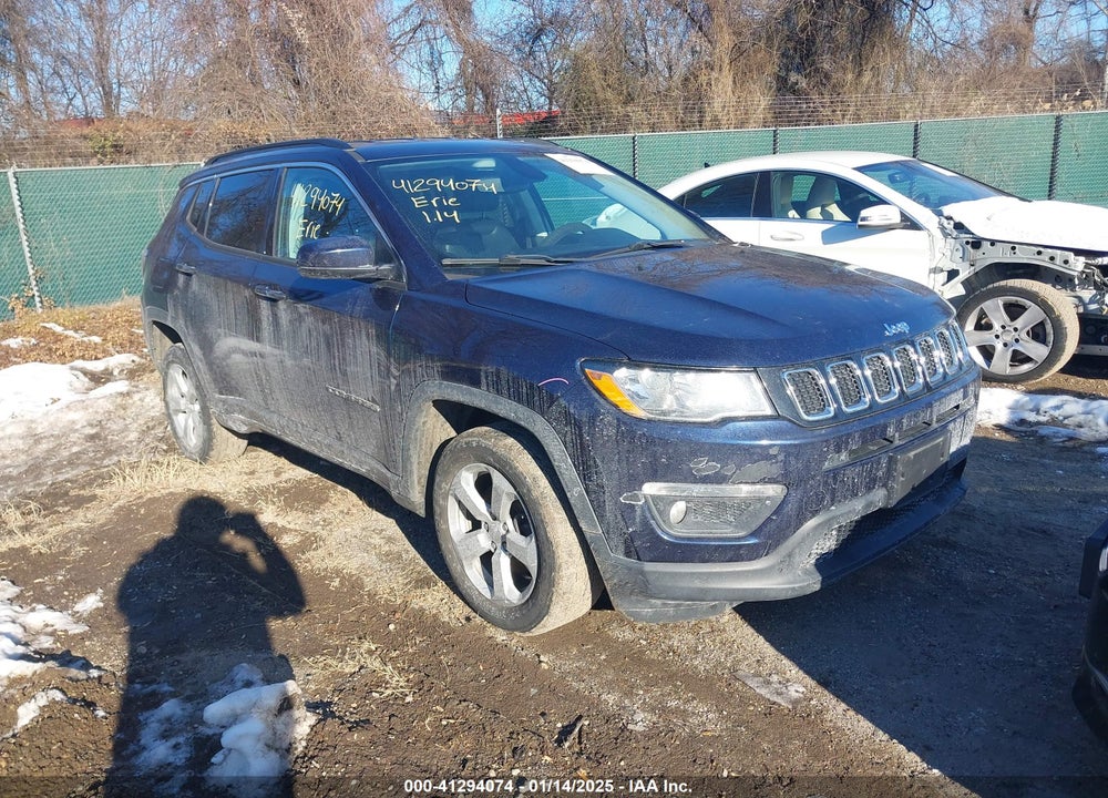 2018 JEEP COMPASS LATITUDE 4X4 VIN: 3C4NJDBB2JT433994