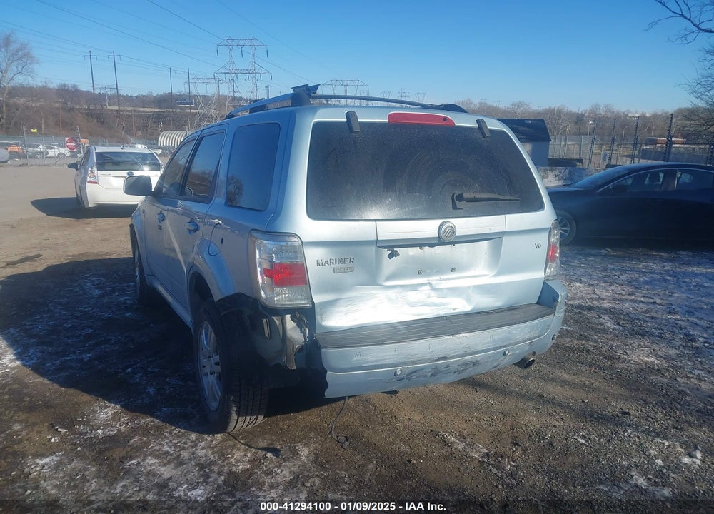 2008 MERCURY MARINER PREMIER VIN: 4M2CU87128KJ36610